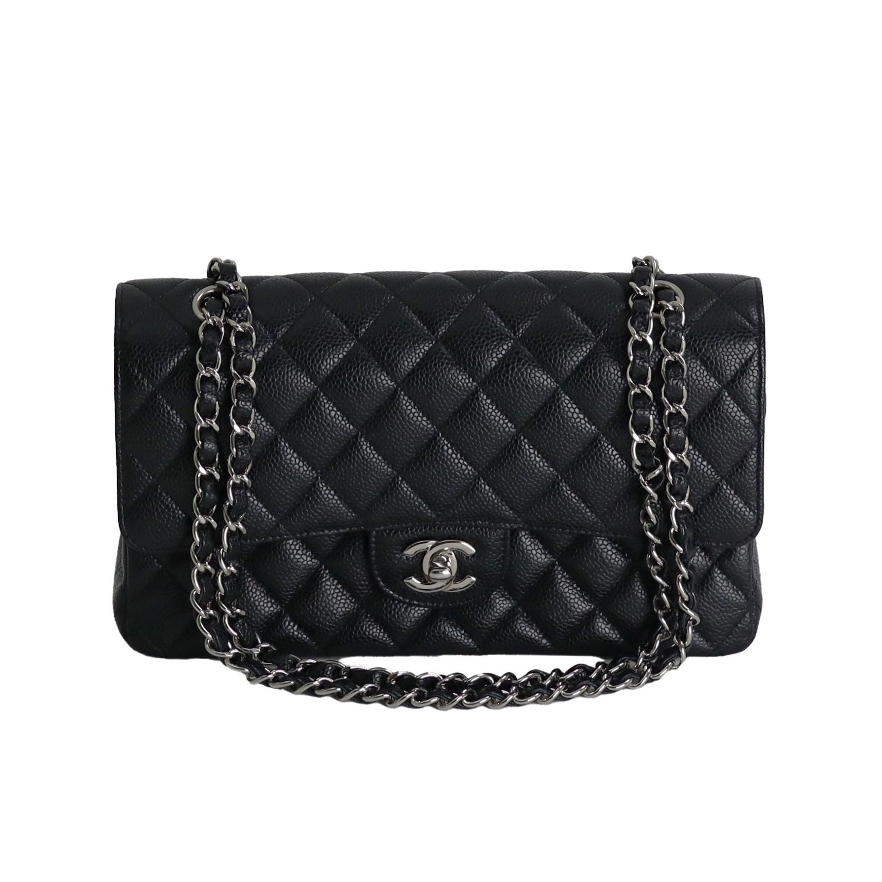 schoonmaken intern Stevig Chanel Classic Double Flap Bag Medium - The A-Collection