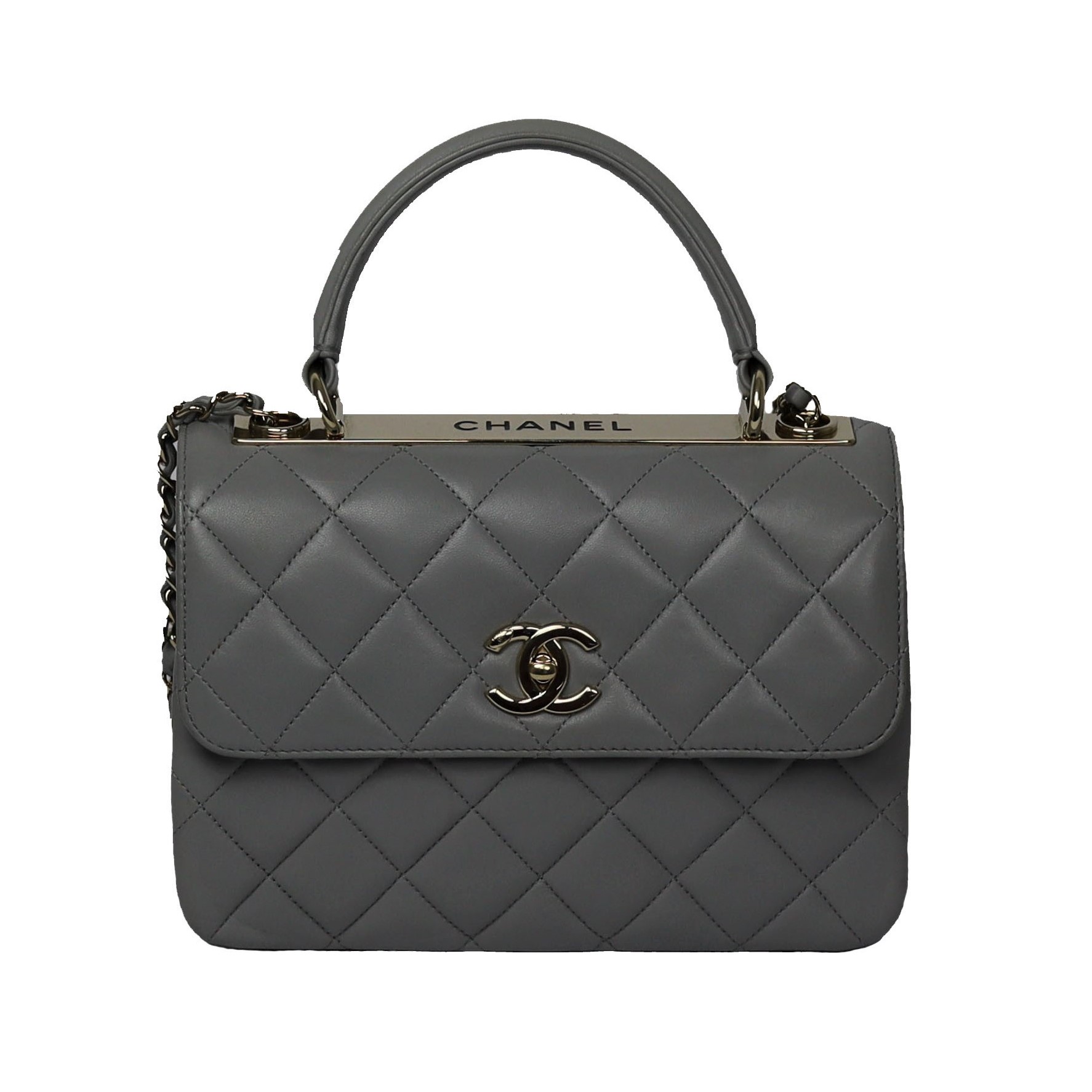 archief geroosterd brood Persoon belast met sportgame Chanel Trendy CC Top Handle - The A-Collection