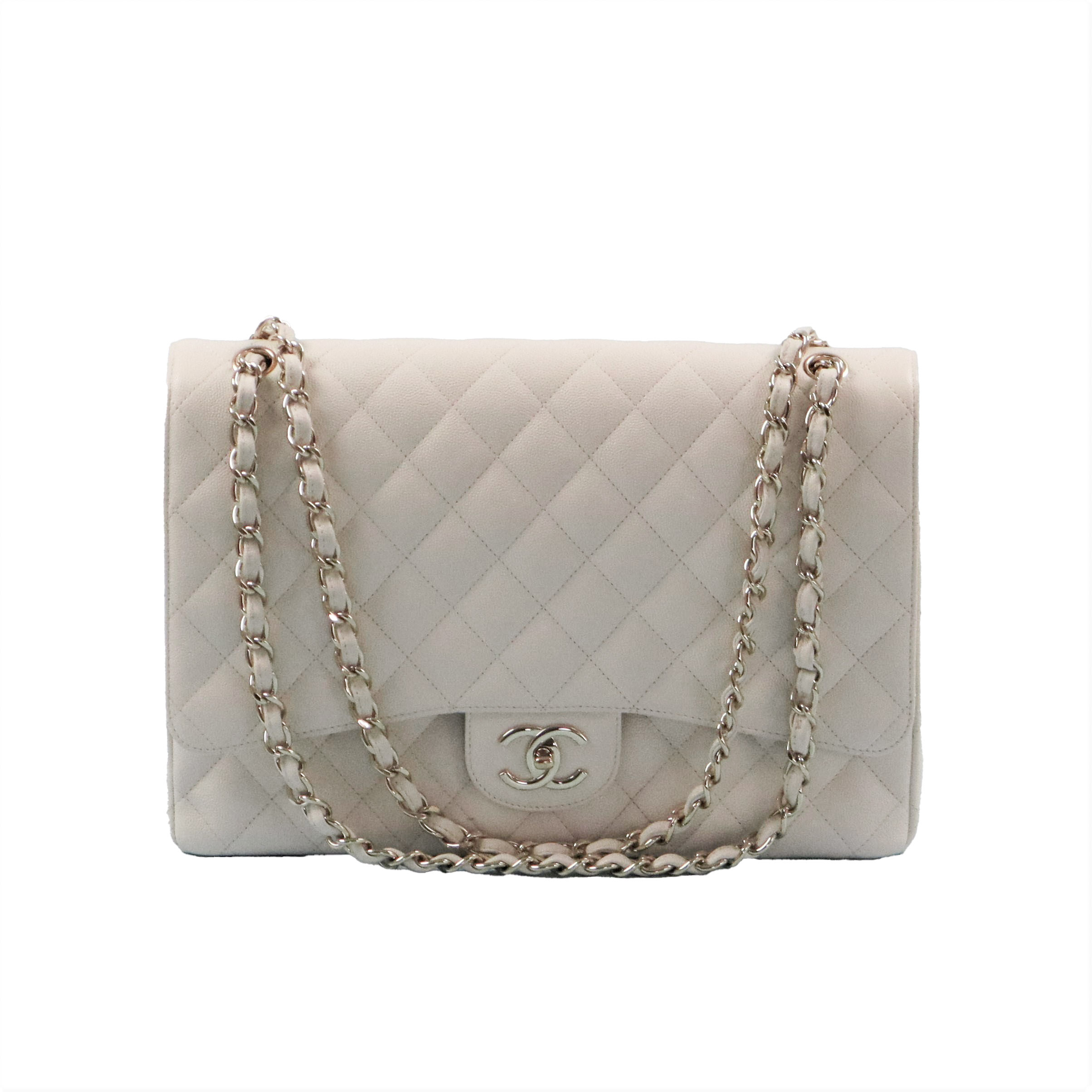 bestrating organiseren moederlijk Chanel Classic Double Flap Bag Maxi - The A-Collection